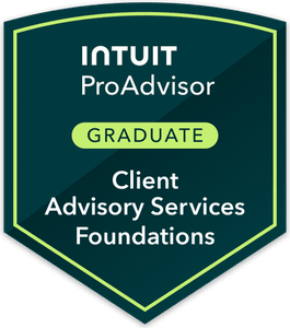 Intuit ProAdvisor Graduate, Client Advisory Services Foundations